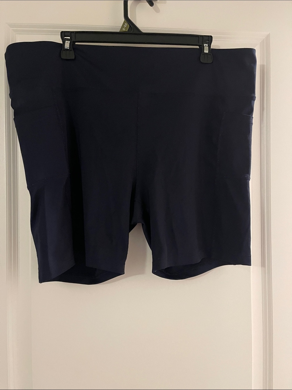 Bally Navy Blue Athletic Bike Shorts